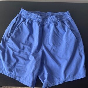 Lululemon Athletica Men's Vibrant Blue Athletic Shorts